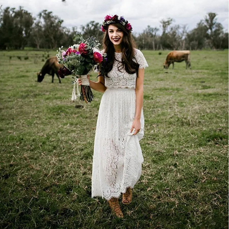 lace wedding dress