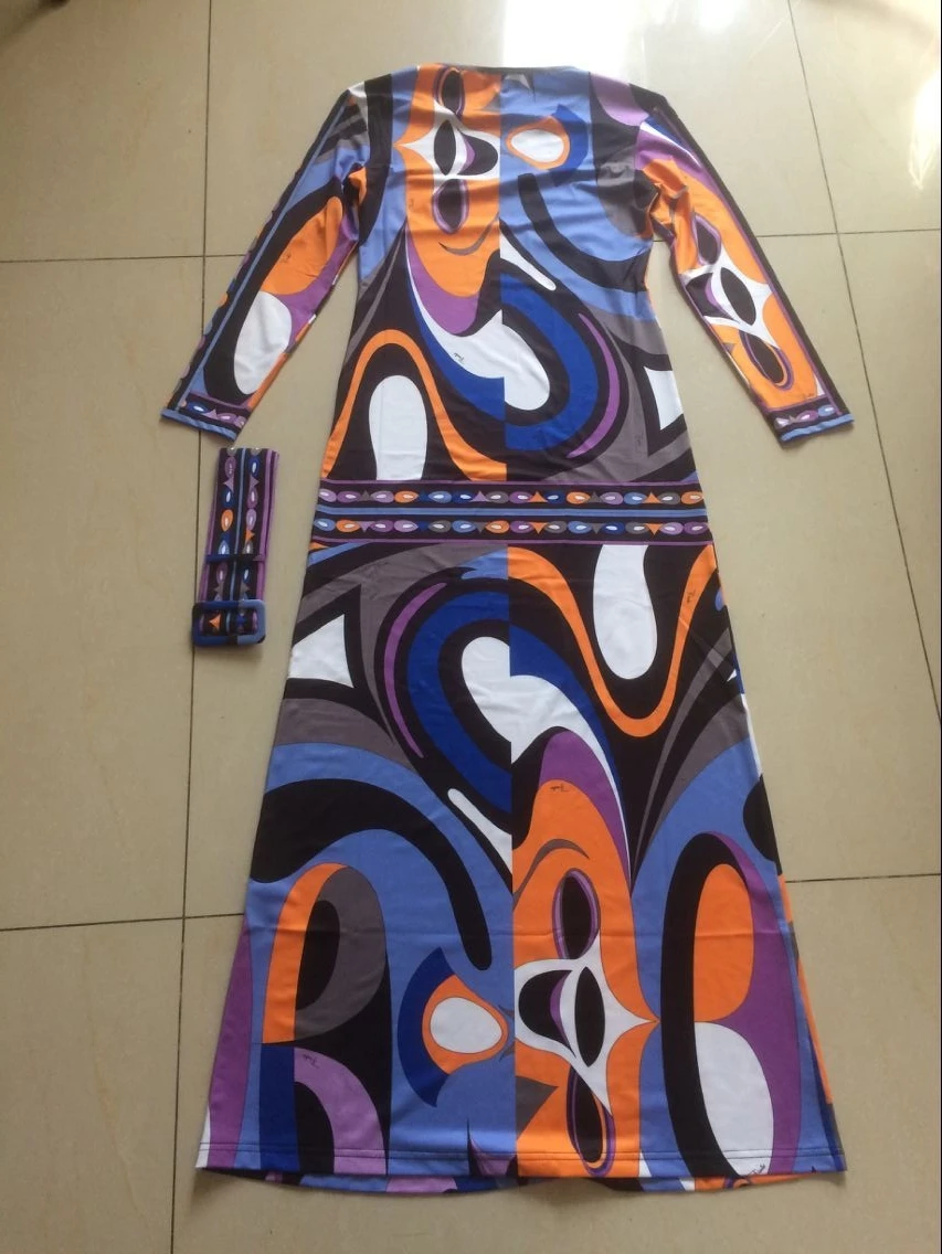 Женское новое и длинное богемное трикотажное облегающее модное платье из Джерси