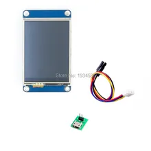 100 шт. X Nextion 2," 2,4 дюймов серийный usart HMI TFT ЖК-дисплей модуль 320*240 сенсорная панель 5 в 90ма для Arduino Raspberry Pi