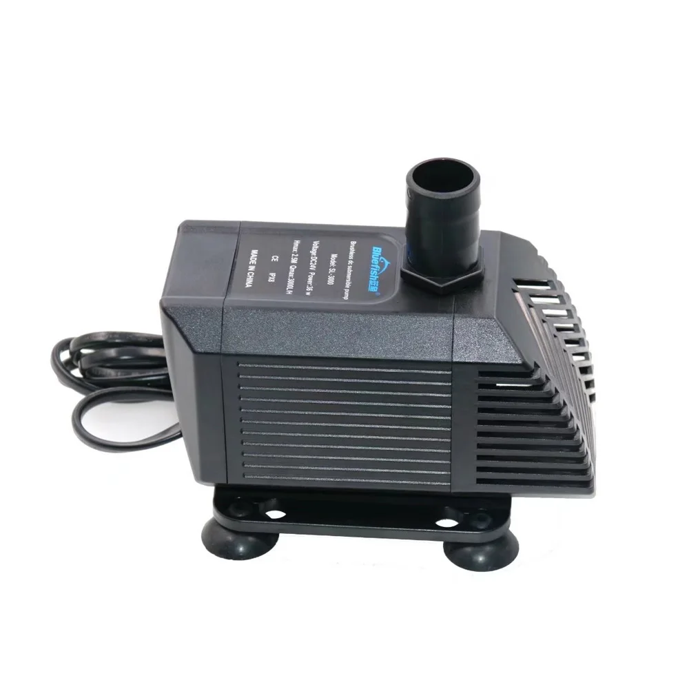 DC 24V Aquarium Water Pumps for Fish Tank/Fish Pond Brushless