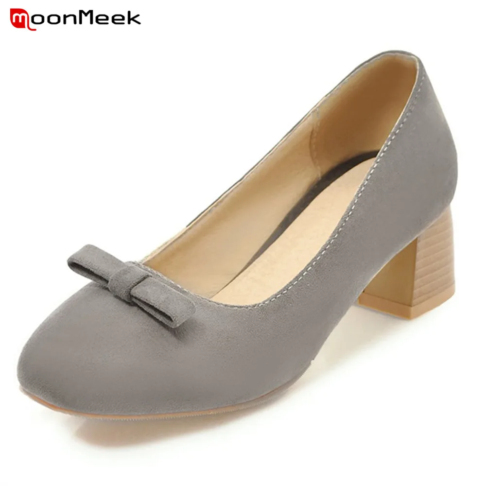 square toe slip on heels