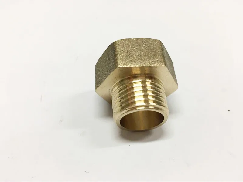 Brass Pipe Fitting Reducer 3/4" Inch BSP Female To 1/2" Male Thread Connector Adapter Joint Copper | Обустройство дома