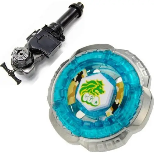 

Best Birthday Gift 1Pcs Retail 4D Beyblade Rock Leone 145WB Metal Fusion Metal Fight Spinning Top BB30 Beyblade +L-R Starter Lau