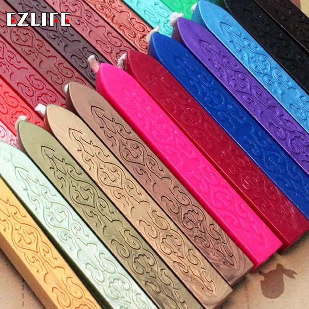 

1PC DIY Sealing Strips Seal Dedicated Beeswax Stick Paint Stamp Seal Wax For Letter Wedding Invitations Handmade Tool Xmas Gift