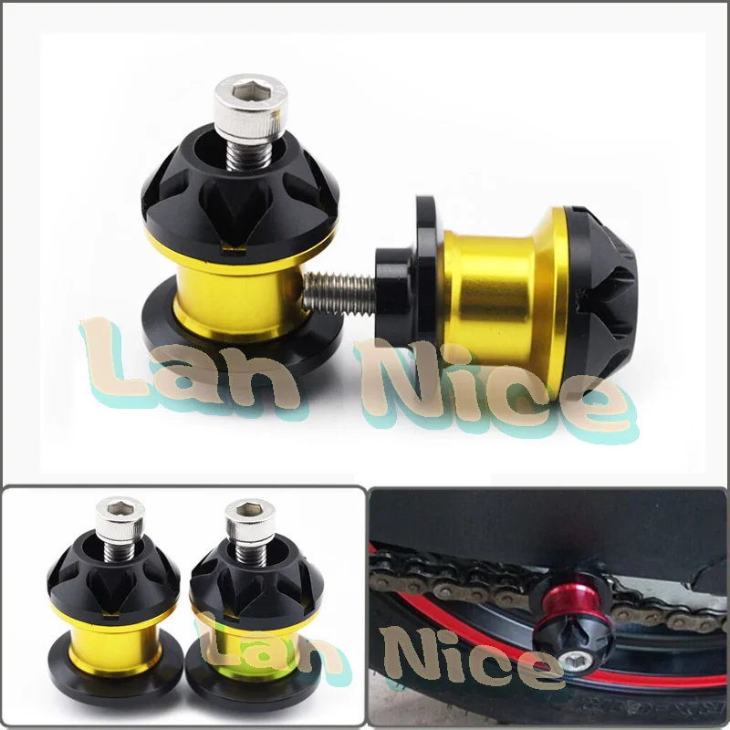 

CNC Aluminum Swingarm Spools slider 8mm For SUZUKI DL650 DL1000 V-Strom Motorcycle stands