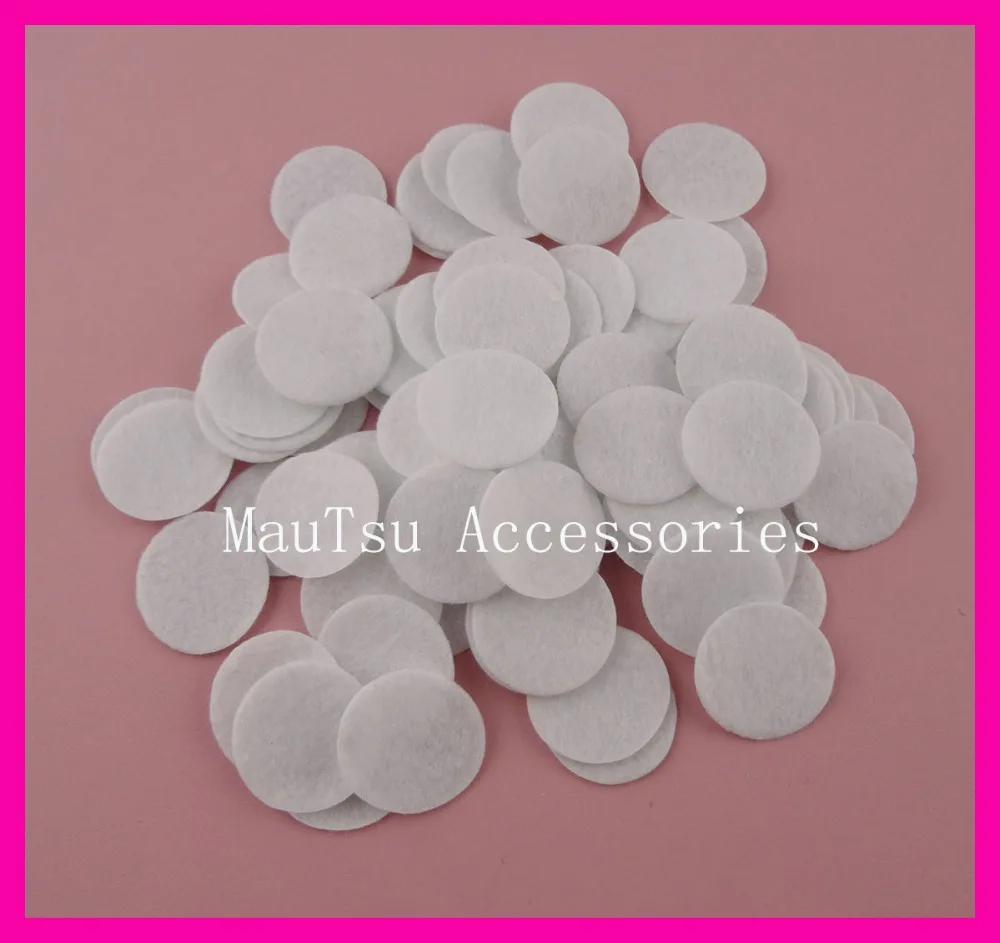 

500PCS 3.0cm 1.15" white round felt pads for flower and brooches'back,white round felt spacers,Non-woven circle wholesales