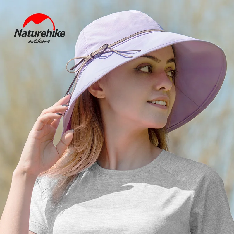 Lady Summer Cap Anti UV Sun Shade Hat 56 63CM Adjustable Quick Dry Sun