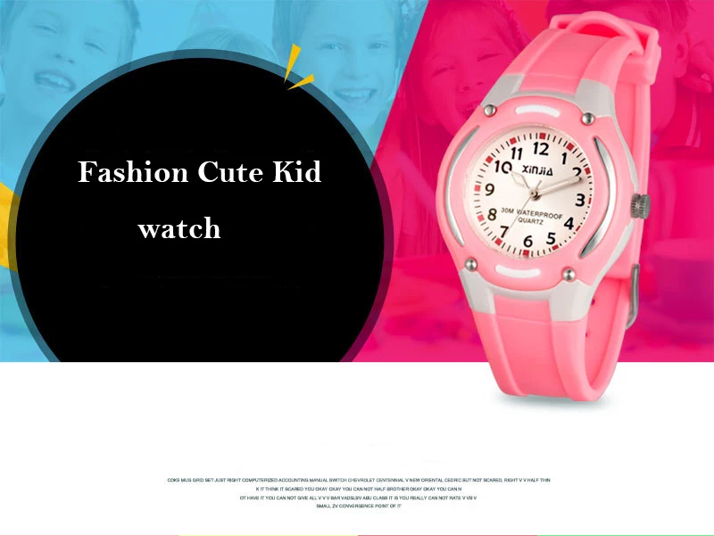 Топ люксовый бренд детские часы 30 м водонепроницаемые кварцевые наручные часы маленький циферблат желе часы для детской мальчики часы для девочек студентов часы