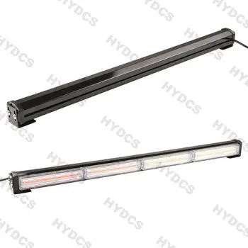 

72W 24" COB LED Emergency Hazard Warning Flashing Strobe Beacon Light Bar - Blue Lamp