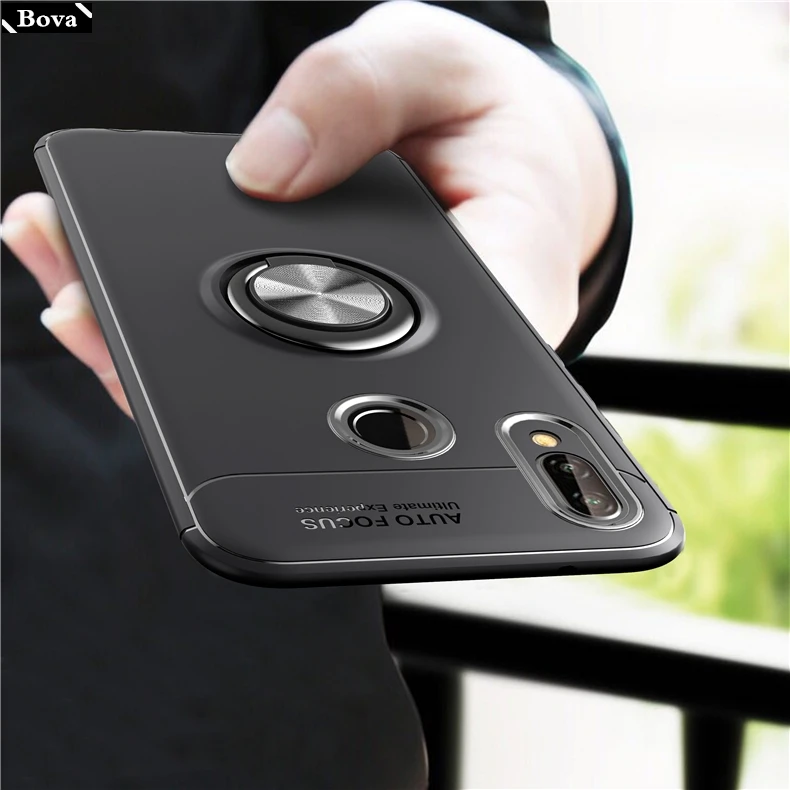 

tpu silicone case for Huawei Ascend P20 Lite , P20 , P20 Pro kickstand case finger ring case ultra-thin protective cover pouch