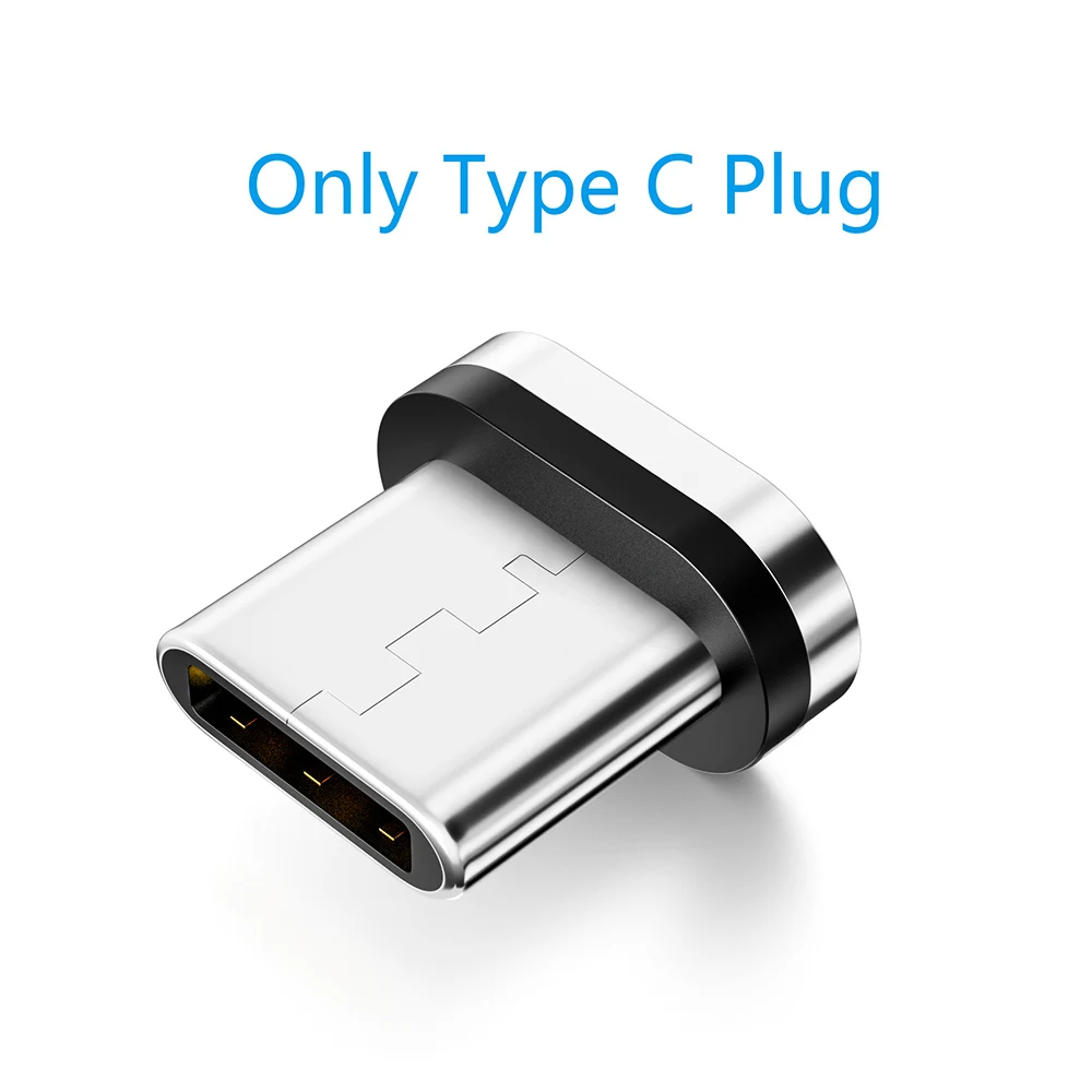 MANTIS Quick Charge 3,0 Магнитный кабель USB C type C кабель для samsung huawei Xiaomi OnePlus Быстрая зарядка Andriod телефонные кабели - Цвет: Only Plug for Type C