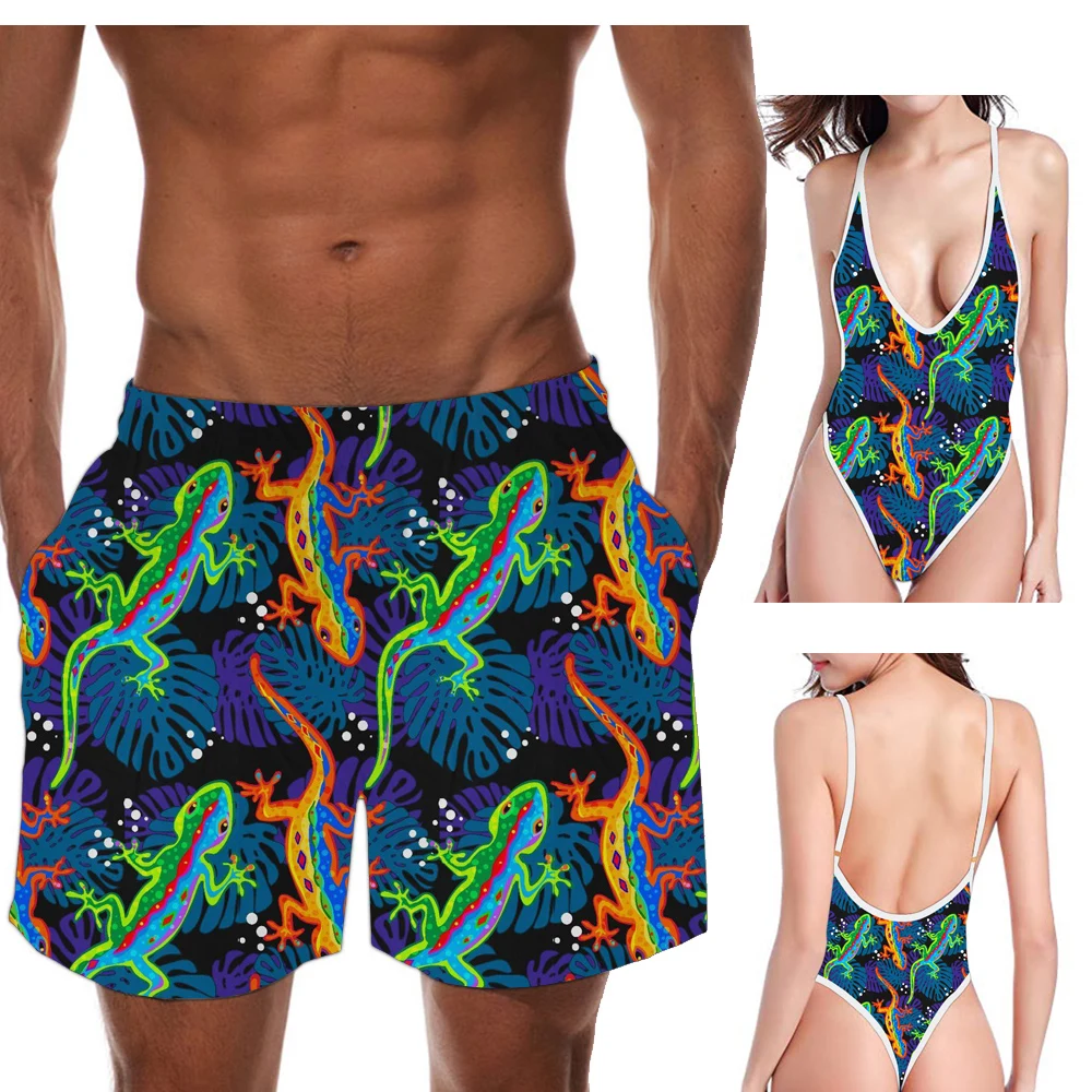 lizard swimwear