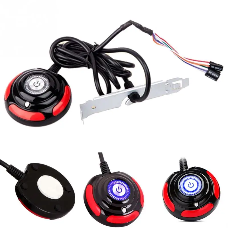 

1.6m on/off Reset HDD Push Button Switch Household, Office, Hotel, Internet Bar switch For Desktop PC Computer Case Power Supply