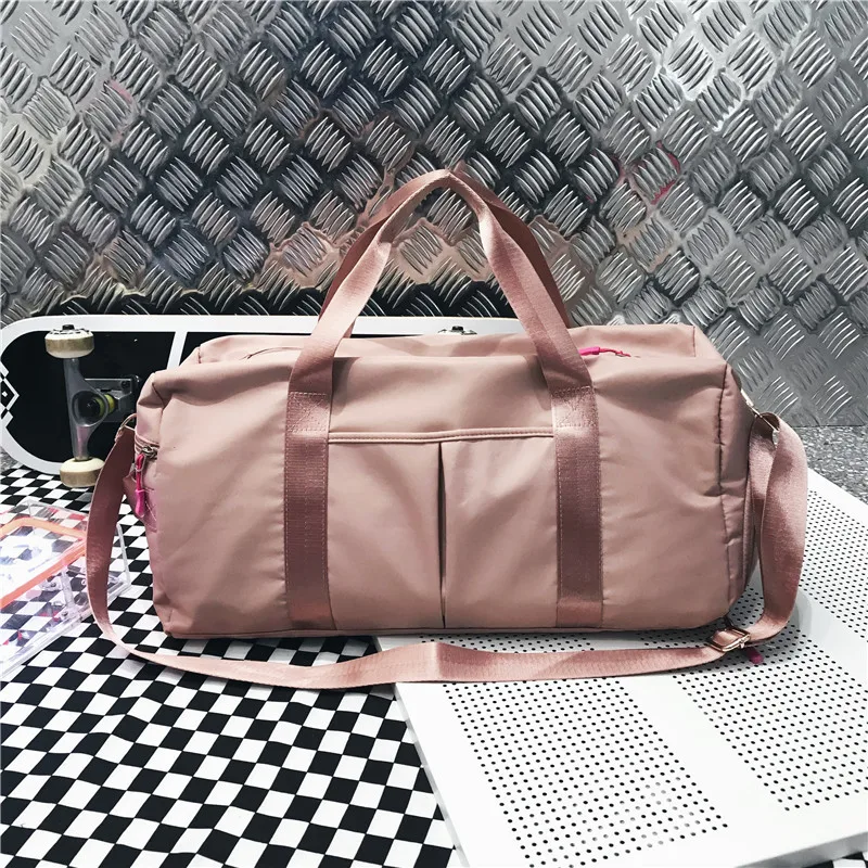 Модная Дорожная сумка унисекс, багажная сумка для мужчин и женщин, Корейская версия мягкой Водонепроницаемой Сумки для фитнеса