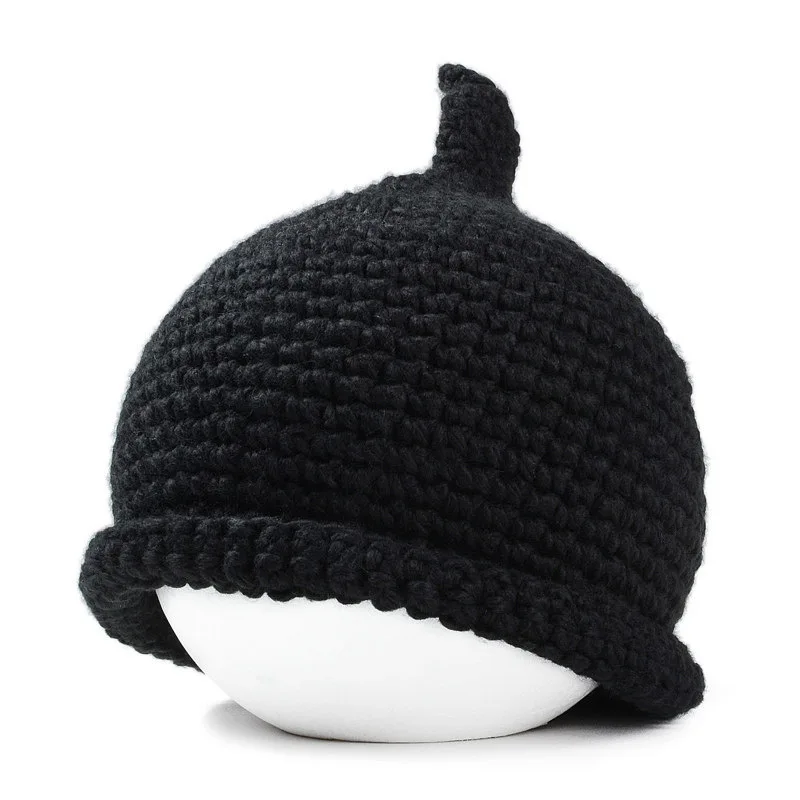 Winter Classic Tight Beanie Pointy Knitted Hat Fashion Cute