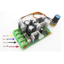 Надежный Универсальный DC10-60V 20A PWM HHO RC DC двигатель контроль скорости модуль управления переключатель управления горячая распродажа