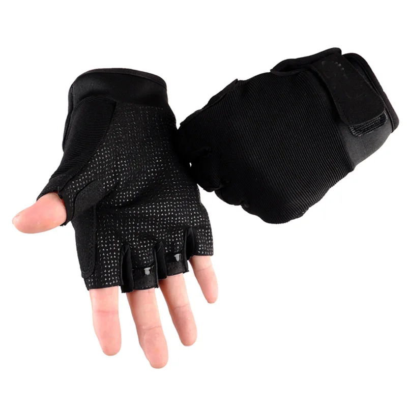 Half finger Bicycle Glove Camouflage Men Women Outdoor Sports Climbing Fitness Gloves S64