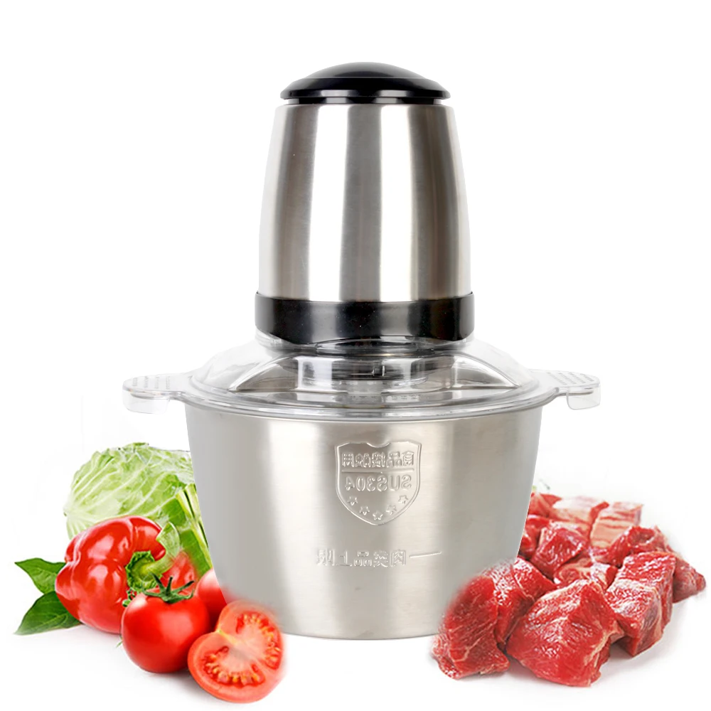 Buy GZZT Electric Mini 2L Meat Grinder Meat/Vegetable