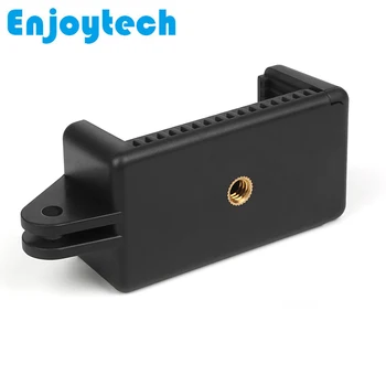 

New Mobile Phone Clip Holder with 1/4 Screw Hole and Adapter Tripod Holder Mount for iPhone Xiaomi Note Redmi Samsung Smartphone