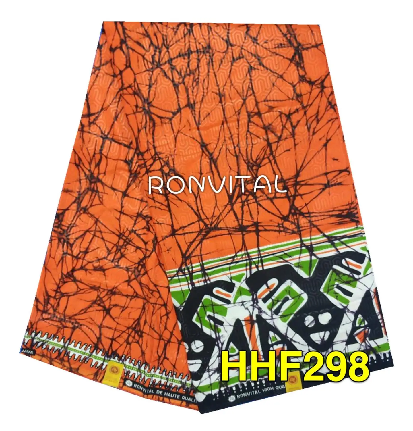 

RONVITAL JAVA EMBOSSED WAX HIGH QUALITY 100% COTTON PRINT MATERIAL DIY FABRICS 6YARDS/LOT FREE SHIPPING HHF298