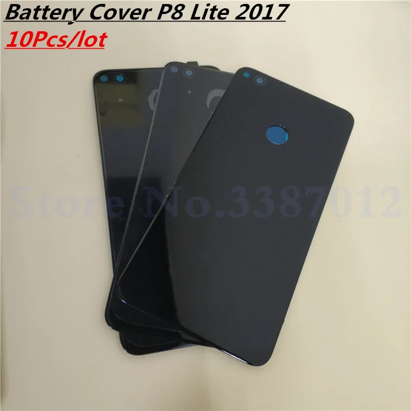 10 шт./лот для Huawei P8 lite 2017 PRA-LX1 LX3 LA1 задняя крышка батарейного отсека Корпус заднего