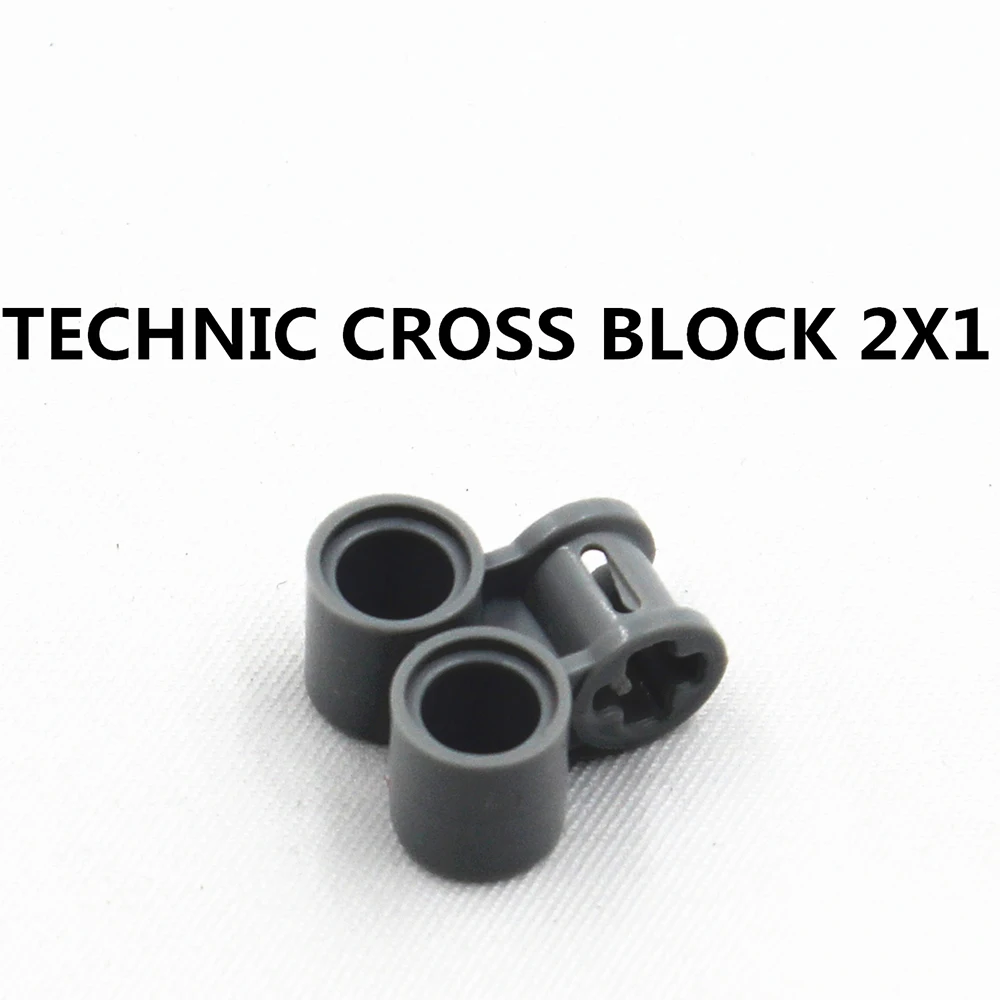 Self-Locking Bricks free creation of toy Technic parts TECHNIC CROSS BLOCK 2X1 30Pcs compatible with Lego