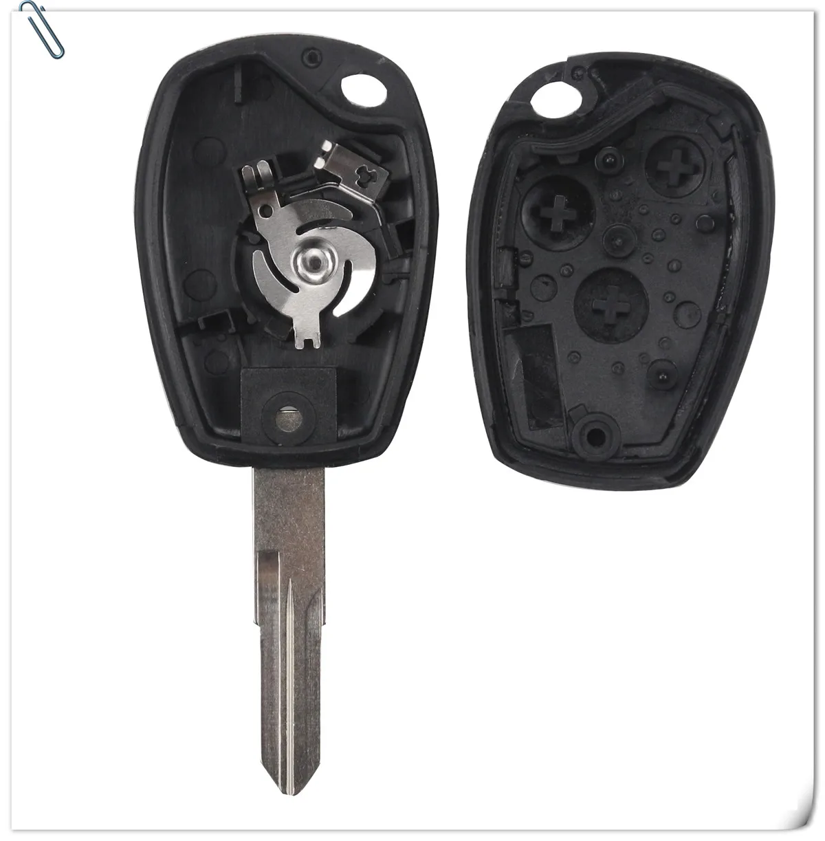 Keyforkess 10pcs 3 Tasto del Telecomando Chiave di VAC102 Borsette per Renault Duster Logan Fluence Clio Sandeo Master Vivaro Megane Fob caso - HTB1CXtAd21H3KVjSZFHq6zKppXaW