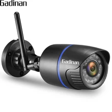 GADINAN Yoosee пулевидная камера наруэного наблюдения, Wi-Fi, ONVIF IP Камера HD 1080 P 720 Беспроводной проводной P2P сигнал тревоги с TF слот для карты макс 128 г