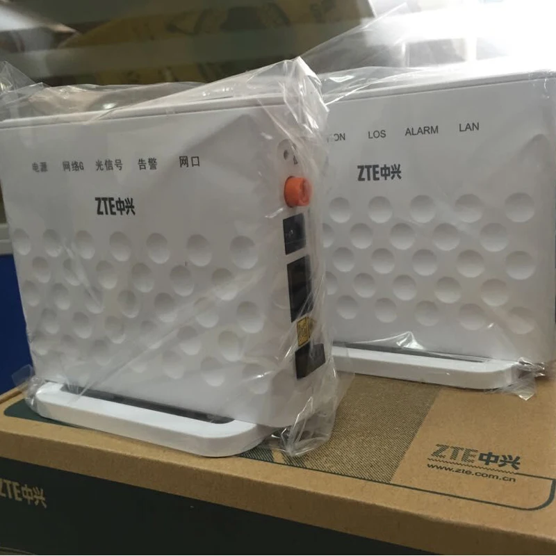 Оригинальный ZTE ZXA10 F401 5 шт. фотоэлемент FTTH EPON ONU с 1 портом Ethernet английская прошивка