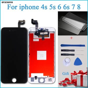 

3D Touch LCD Replacement for iPhone7 6s 8 Screen Replacement Digitizer Assembly for iPhone 6 lcd display No Dead Pixel +Gifts