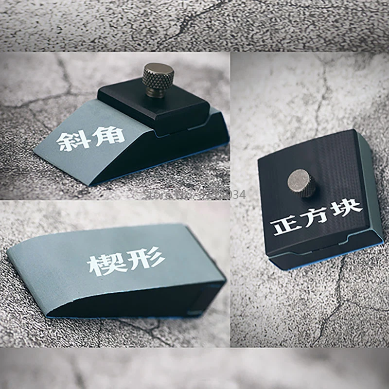 

Handmade Leather G10 Sanding Block Sanding Block Abrasive Tools Vegetable Tanned Leather Edge Banding Grinding Edge Treatment