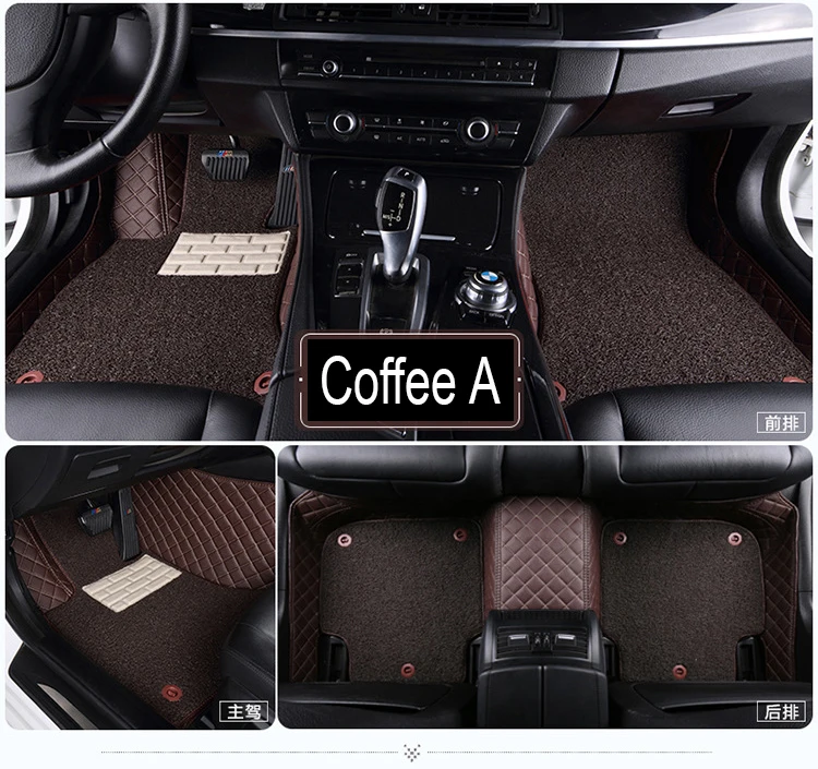 

Car floor mats for Mitsubishi Lancer Galant Pajero sport V73 V93 5D car styling all weather carpet floor liner