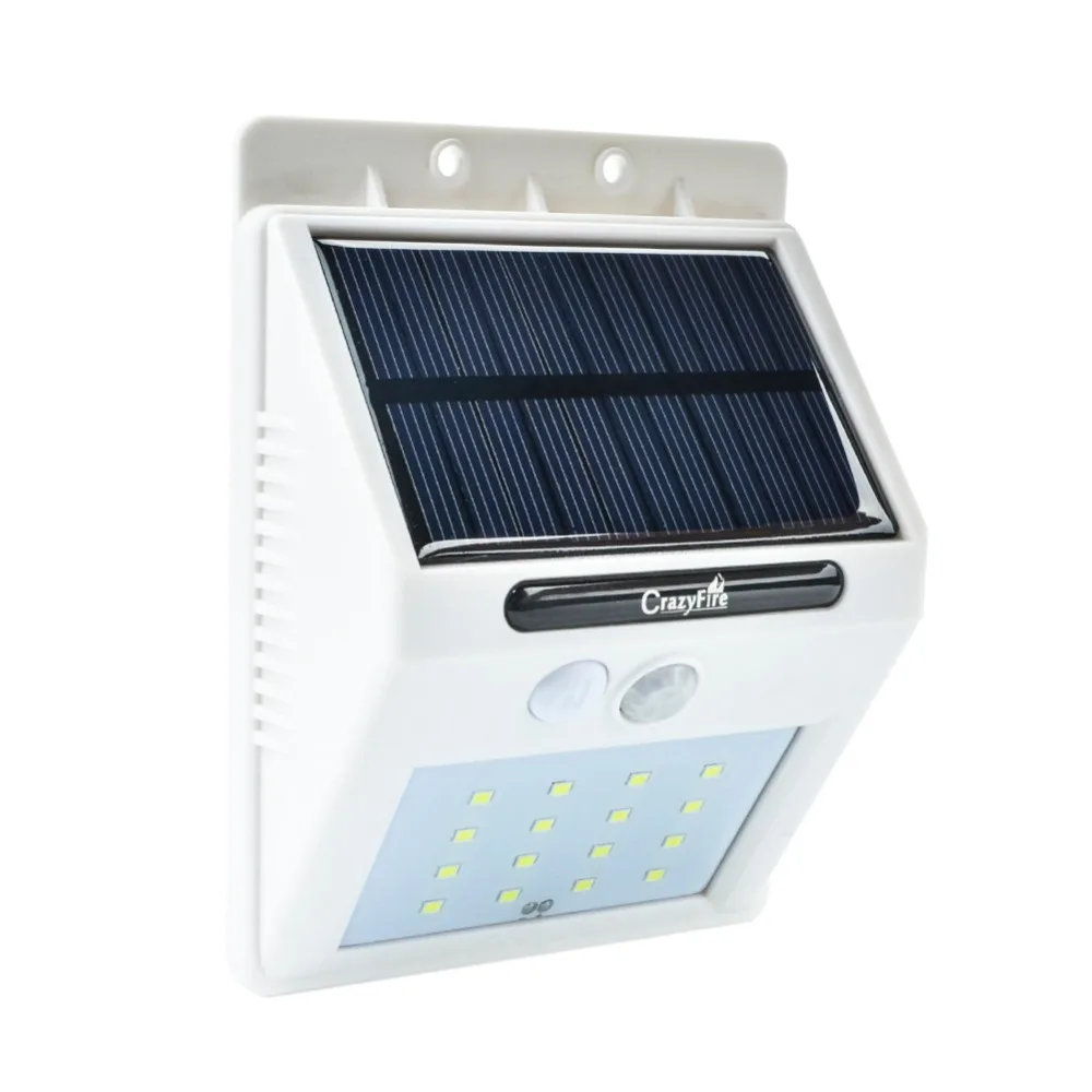 CrazyFire 16 LED Solar Power Motion Sensor Light Outdoor ...
