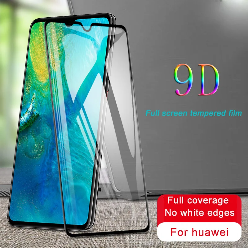 Защитное стекло 9D для Huawei Mate 20 Lite экрана P20 Pro P10 Honor 9 | Мобильные телефоны и