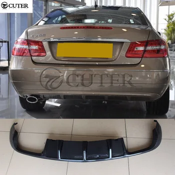 

W207 Coupe Carbon fiber rear lip Back Bumper Spoiler Diffuser for Mercedes Benz W207 C207 E260 E350 car styling 10-15
