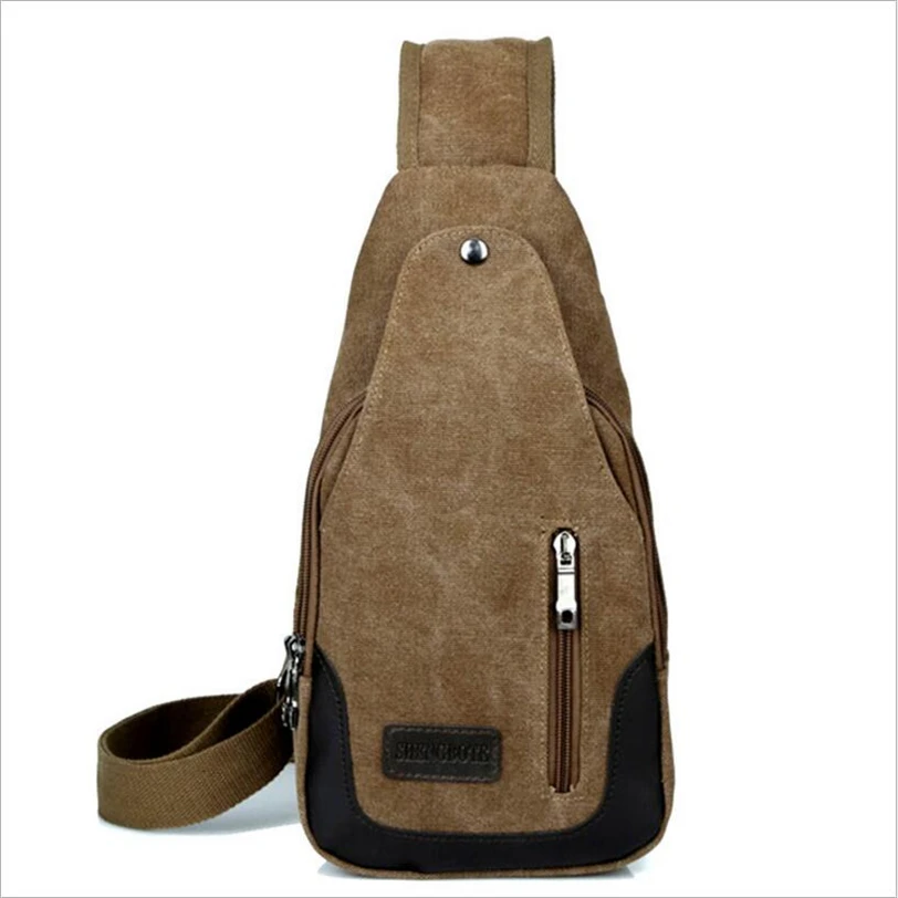 Bag Qualità Di Sacchetti tasca Bag Petto brown Bag Alta Il Per Viaggi A Tela Viaggio O Bag armygreen Pacco Pratica Tracolla Bag Multi khaki blue Borse Uomini All'aperto Capacità Campeggio Black CC05rxw