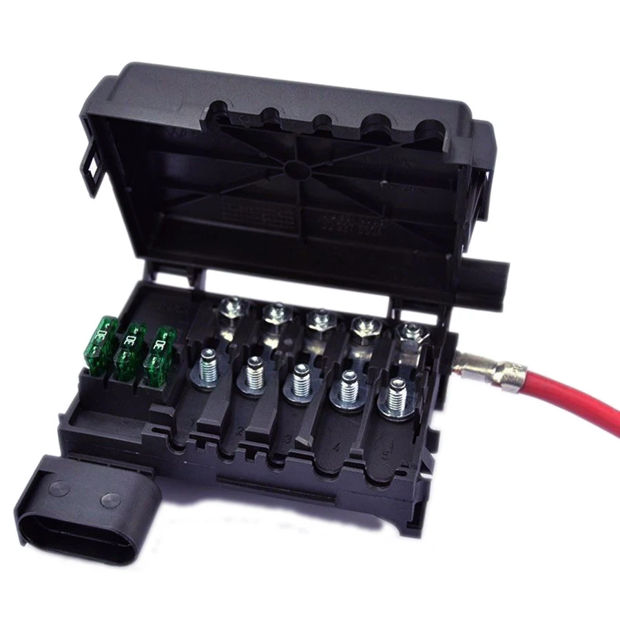 TUKE OEM 1J0937617D Fuse Box w/ Cable & Cover Pour VW Jetta VW Bora VW Golf MK4 Octavia Seat Leon Toledo 1J0 937 617 D -in Fuses from Automobiles ...