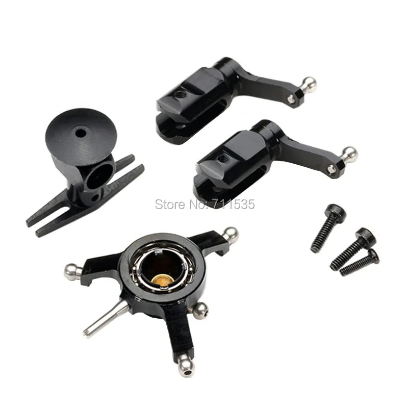 

Wltoys V977-017 Metal Upgrade Conversion Swashplate Main Blades Grip Parts For Wltoys V966 V977 XK K110 K120 RC Helicopter