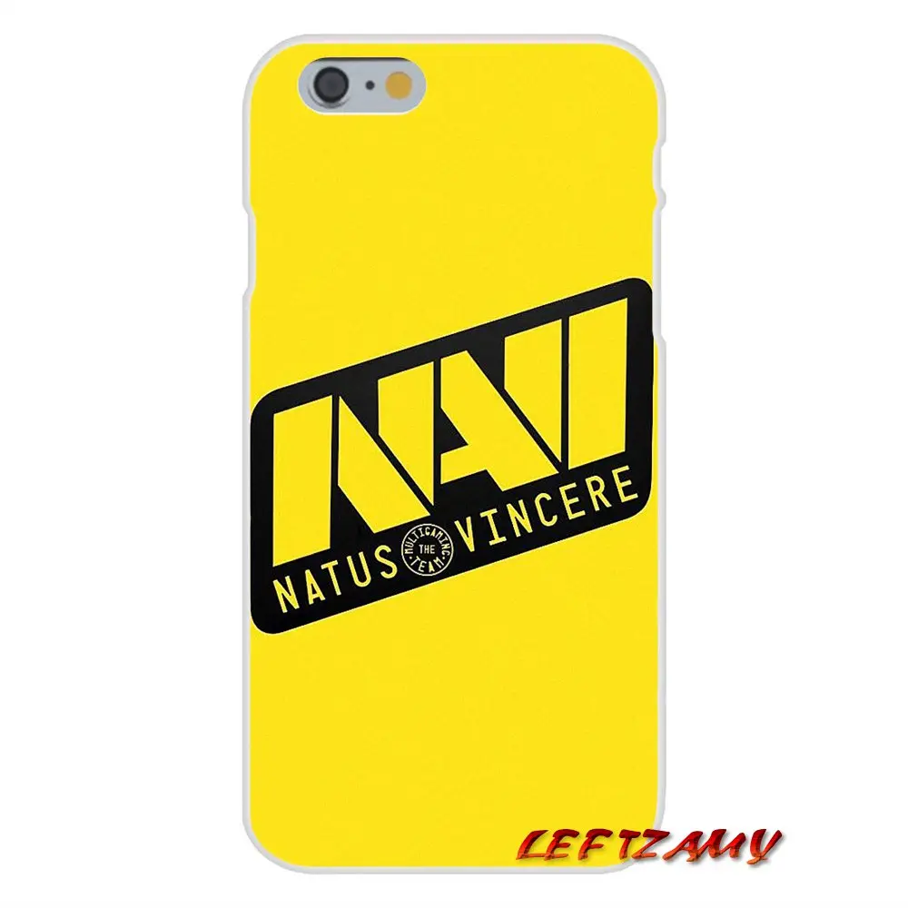 Аксессуары чехлы для телефонов Чехлы natus vincere navi Flexible iPhone X 4 4S 5 5S 5C SE 6 6S 7 8