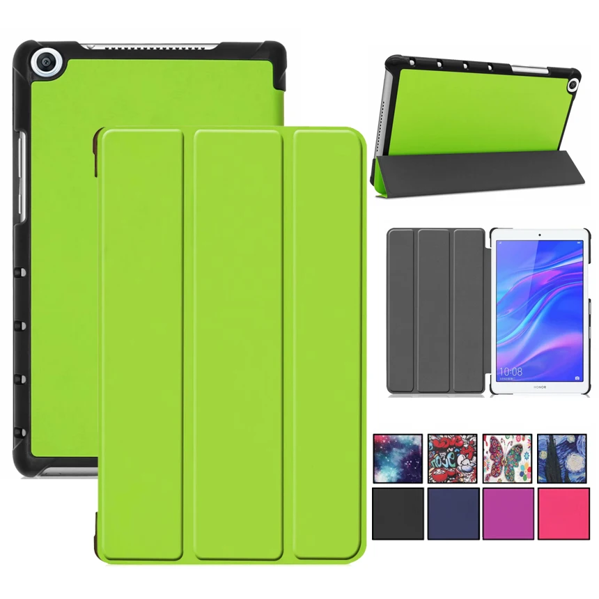 Cartoon Slim Case for Huawei Mediapad M5 lite 8.0 JDN2-W09 JDN2-AL00 Cover Smart Stand PU For Huawei M5 Lite 8.0 Flip Cover (1)