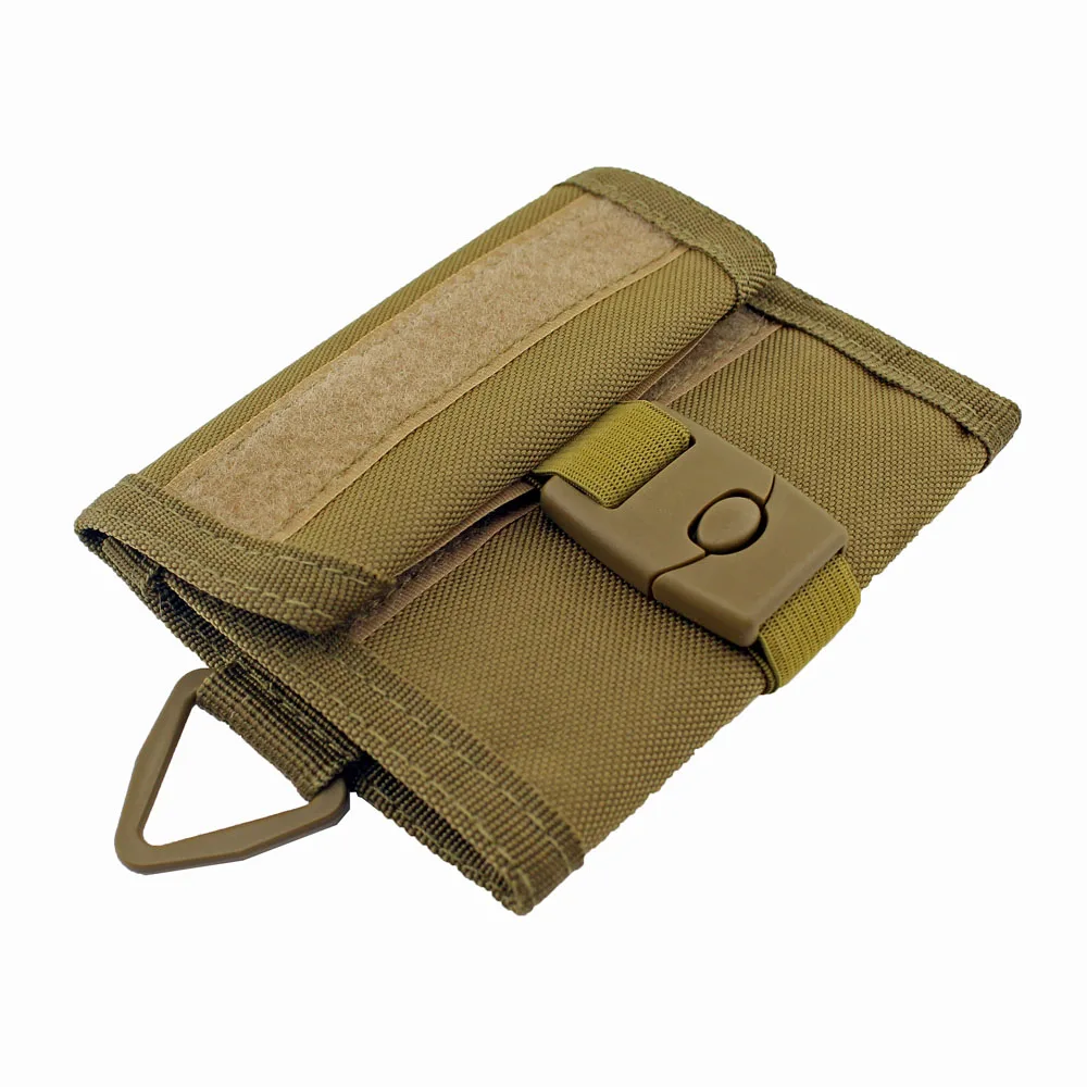 Военный Спортивный кошелек на открытом воздухе, сетчатый карман, застежка на липучке и застежке