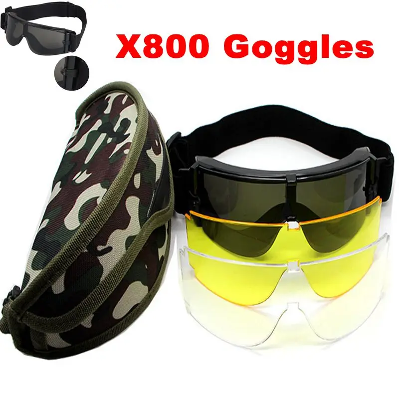 Buy Hunting Camping Tactical Glasses Combat X800