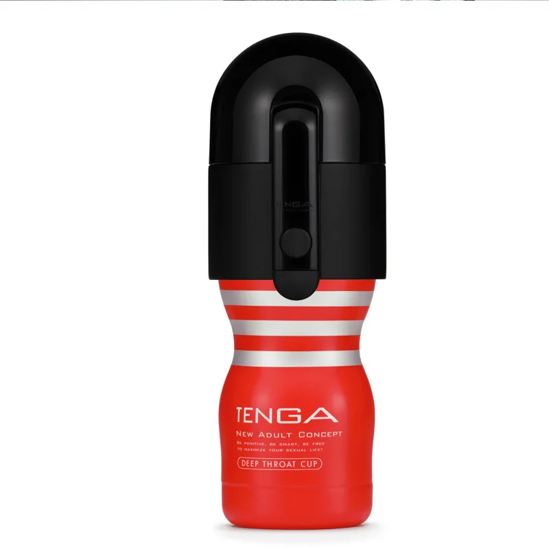 TENGA Cup Vacuum Controller + Deep Throat Cup, Tenga Automated Air Vacuum Controller Male Masturbator Set, Japan Adult Sex Toys