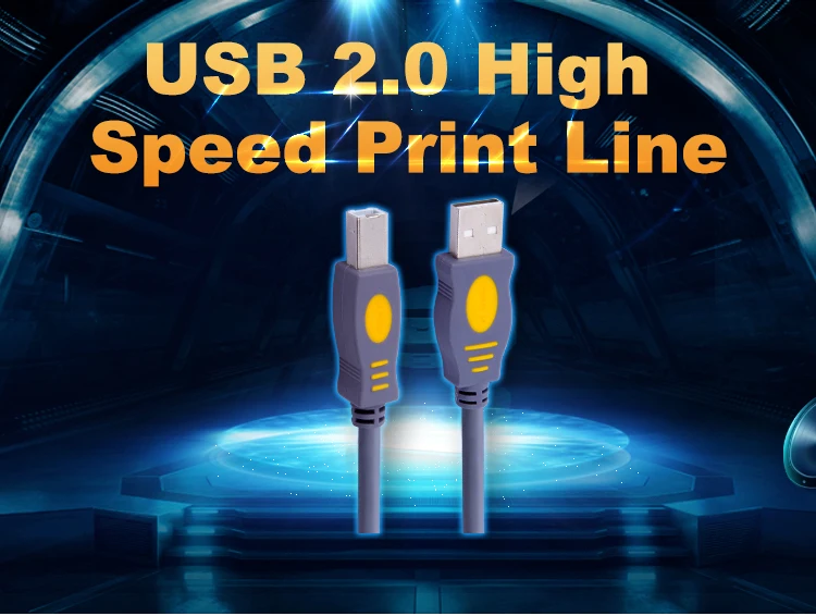 1USB 2.0 Extension Print Cable Type A Male To B Male 1.5M 3M 5M 10M  Sync Data Scanner USB Print Cable for Printer HDD(China)