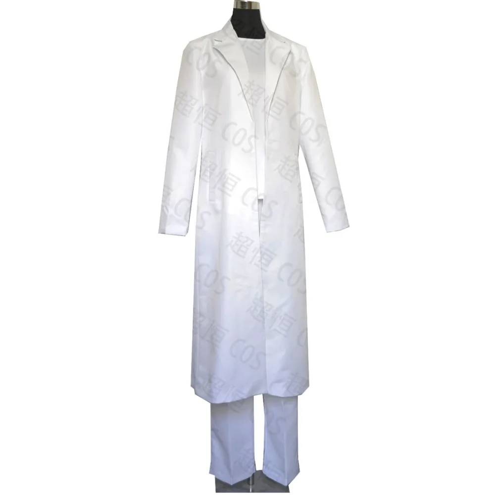 

2018 Steins Gate Cosplay Okabe Lab Coat Costume