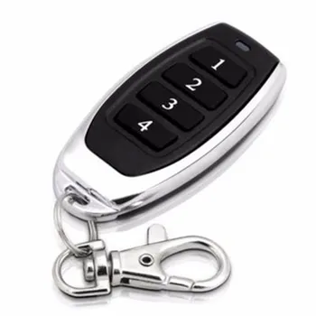 

Wholesale 100pcs copy/face to face 4 button (1234) 433.92mhz remote control with free shipping cost