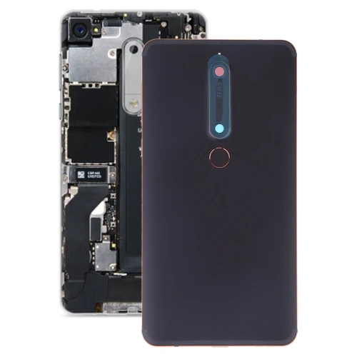 Задняя крышка батареи с объективом камеры и боковыми клавишами для Nokia 6 1/6 (2018)/6 (2nd