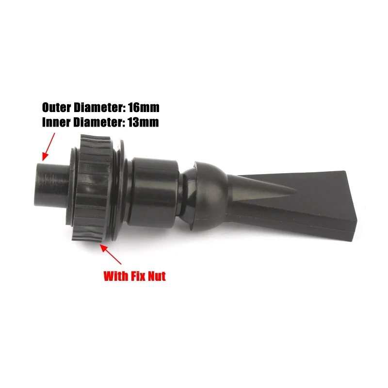 Fish Tank Duckbill Sprinkler Universal Adjustable Water Output Nozzle 11 Different Types Aquarium Water Pipe Connectors 1pc