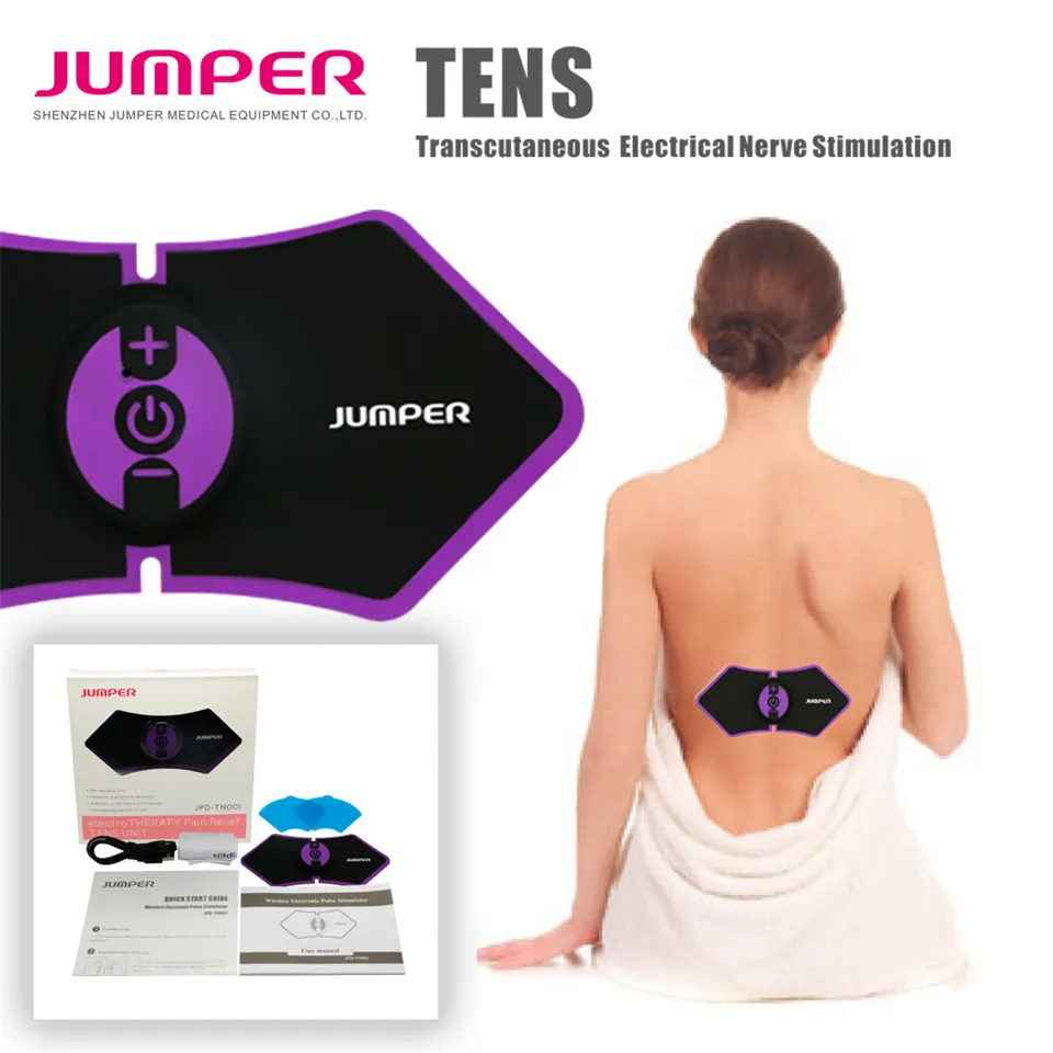 Jumper wireless electronic Pluse Stimulator,JPD-TN001 electro therapy pain relief tens unit Transcutaneous for back leg shoulder (1)