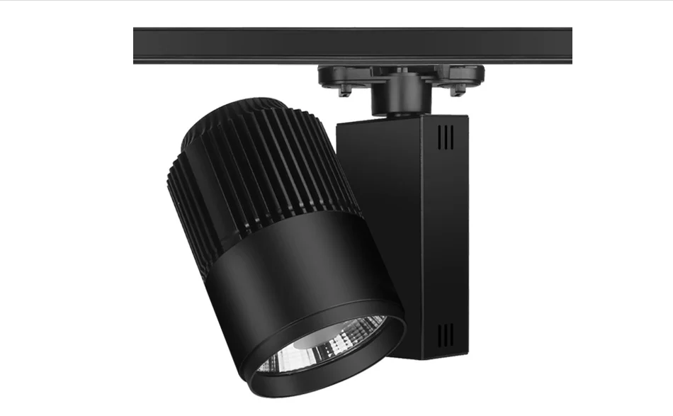 9Track Lighting LED Tracking Lamp 30W LED Clotheing Shopping Mall Exhibition Rail Light Black White Aluminum Modern Spot Lights